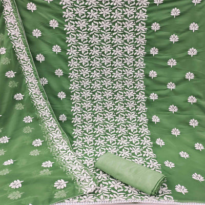 green-casual-wear-floral-embroidered-georgette-dress-material-138430