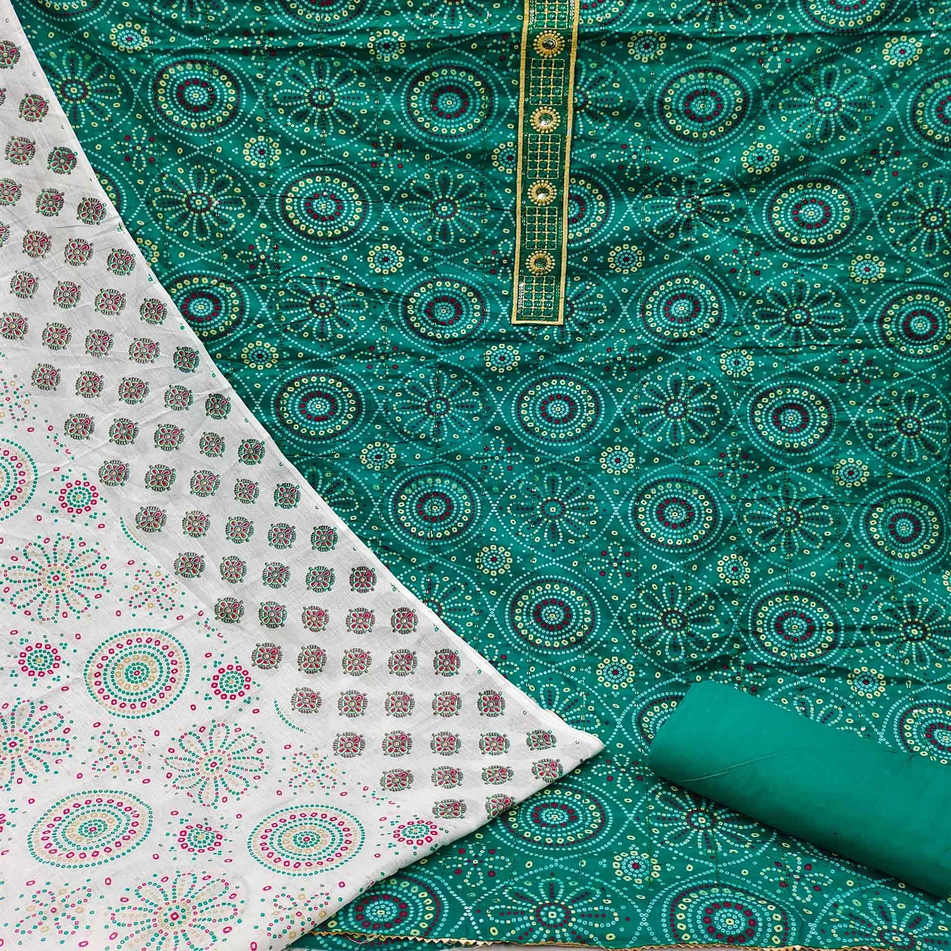 green-casual-wear-print-with-sequence-embroidered-cotton-dress-material-135500