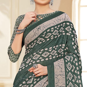 green-casual-wear-printed-art-silk-saree-141008