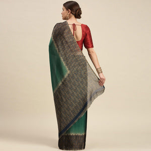 green-casual-wear-printed-art-silk-saree-140404