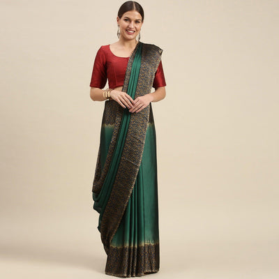 green-casual-wear-printed-art-silk-saree-140404