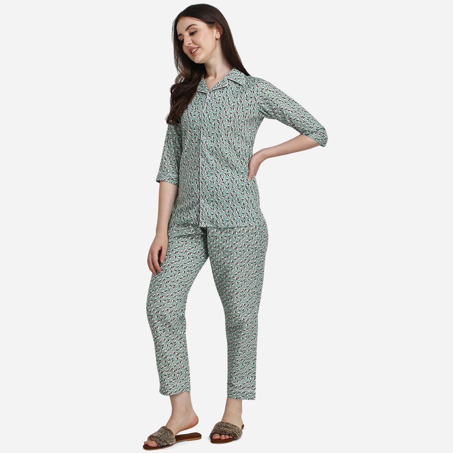 green-casual-wear-printed-cotton-night-suit-128340