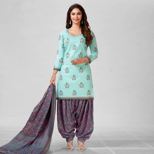 green-casual-wear-printed-cotton-patiala-dress-material-123662