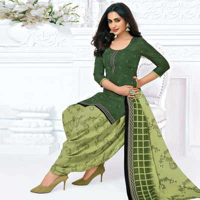 green-casual-wear-printed-cotton-patiala-dress-material-137804