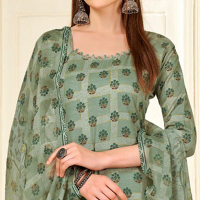 green-casual-wear-printed-cotton-patiala-suit-139367