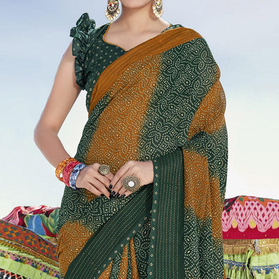 green-casual-wear-printed-cotton-silk-saree-127279