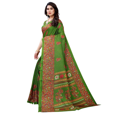 green-casual-wear-printed-jute-silk-saree-125452