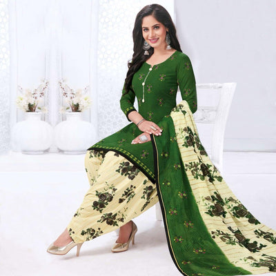 green-casual-wear-printed-leon-patiala-dress-material-125863