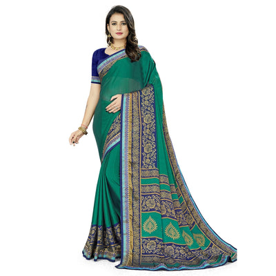 green-casual-wear-printed-rangoli-silk-saree-115464