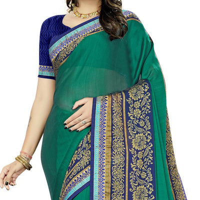 green-casual-wear-printed-rangoli-silk-saree-115464