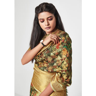green-casual-wear-printed-soft-art-silk-saree-126762
