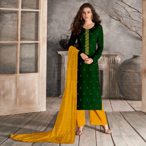 green-casual-wear-sequence-embroidered-chinon-silk-dress-material-138320