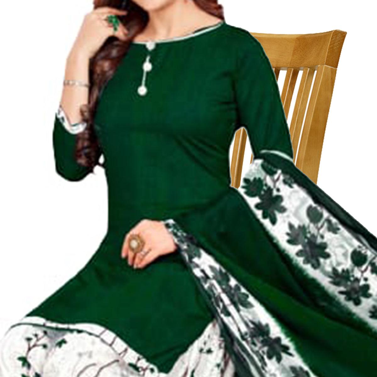 green-casual-wear-solid-printed-leon-patiala-dress-material-132041