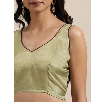 green-casual-wear-stripes-printed-georgette-saree-111223