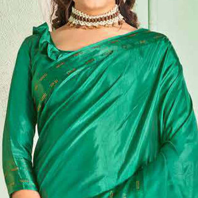 green-casual-wear-sworski-work-dola-silk-saree-124100
