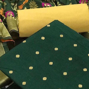 green-festive-wear-woven-banarasi-silk-dress-material-110794