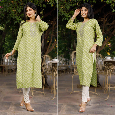 green-crayon-printed-rayon-kurti