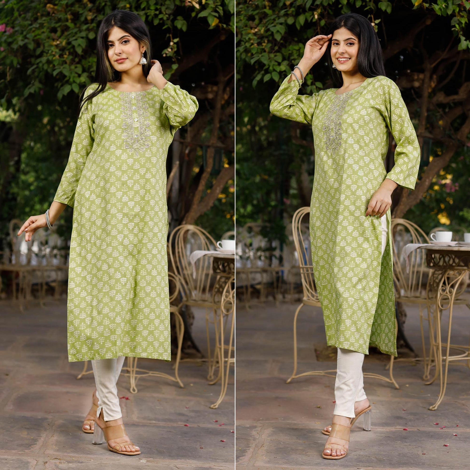 green-crayon-printed-rayon-kurti