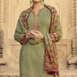 green-digital-printed-art-silk-palazzo-suit