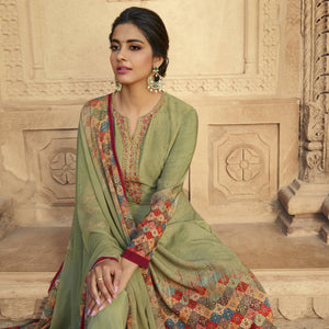 green-digital-printed-art-silk-palazzo-suit