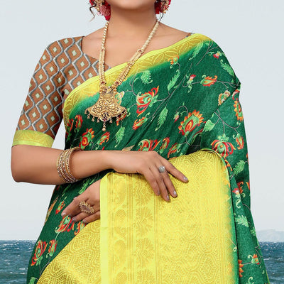 green-digital-printed-khaadi-saree-1