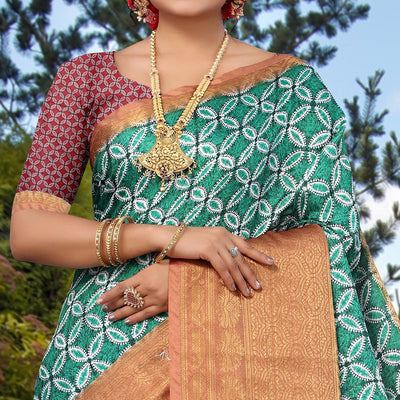 green-digital-printed-khaadi-saree-2