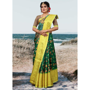 green-digital-printed-khaadi-saree-1