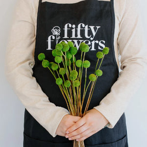 Green Dried Craspedia Billy Balls