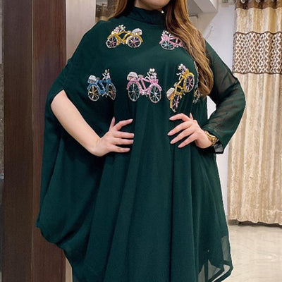 green-embellished-rayon-kurti
