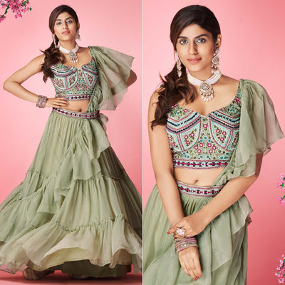green-embellished-with-embroidered-chiffon-lehenga-choli-144397