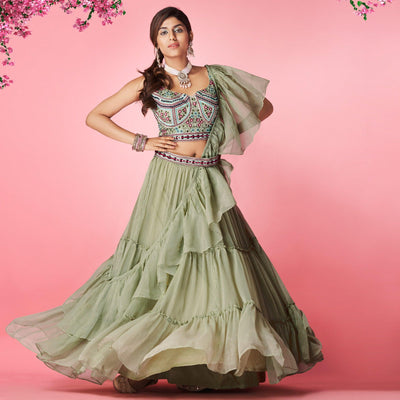 green-embellished-with-embroidered-chiffon-lehenga-choli-144397