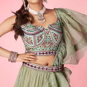 green-embellished-with-embroidered-chiffon-lehenga-choli-144397