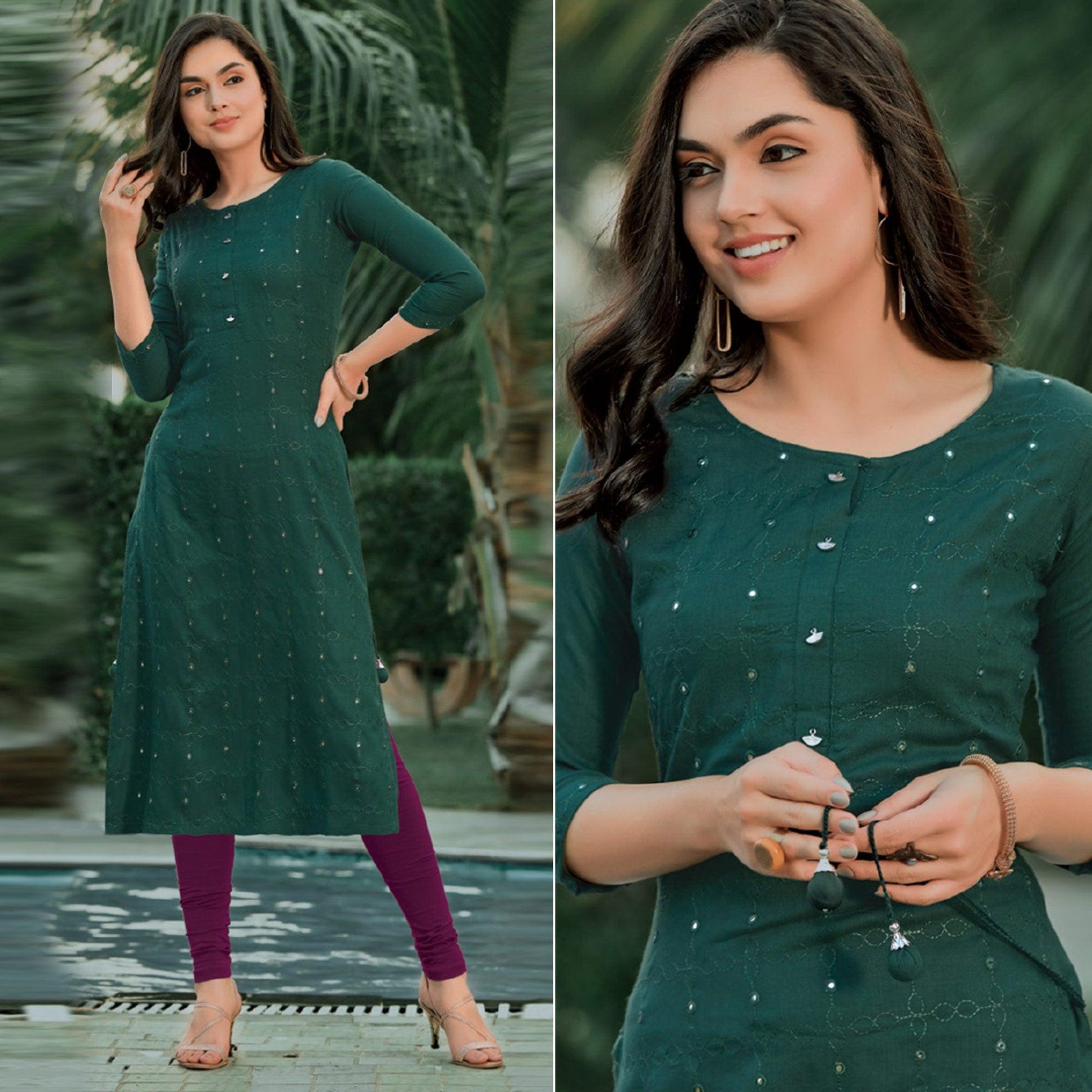 green-embellished-with-embroidered-cotton-kurti-144509