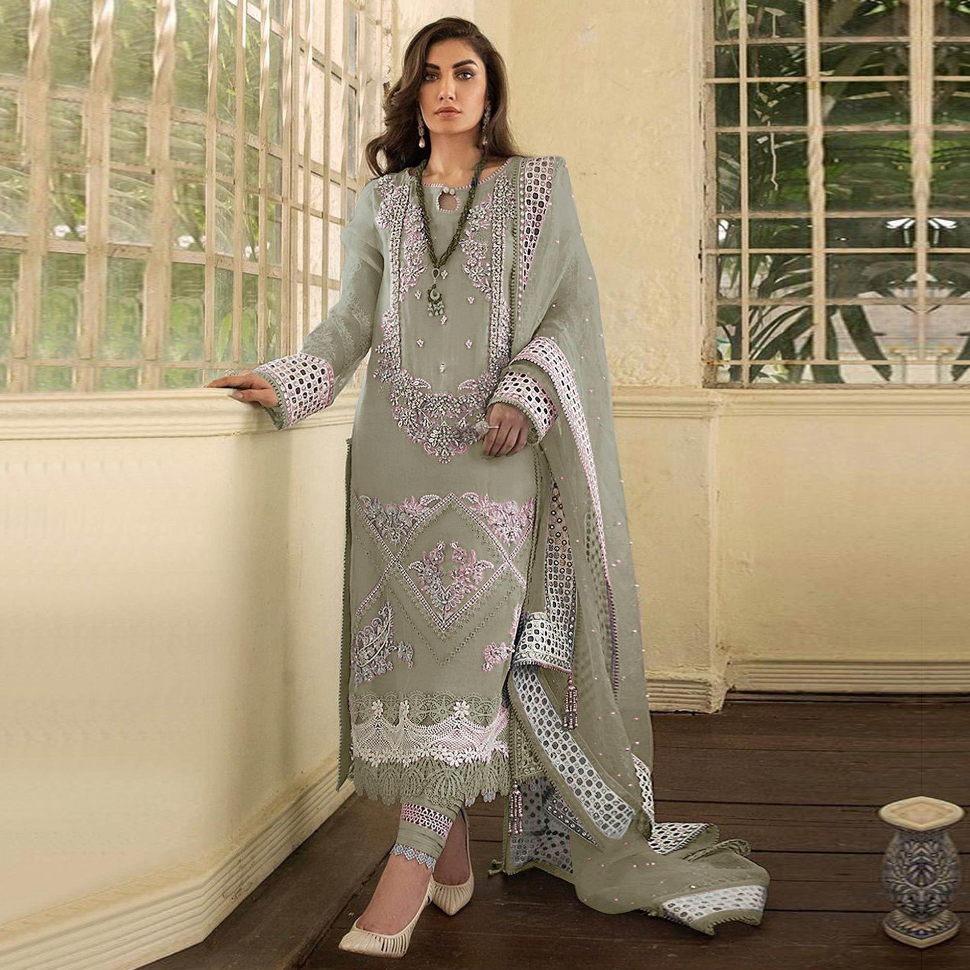 green-embellished-with-embroidered-georgette-pakistani-suit