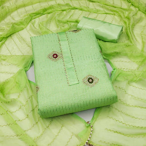 green-embellished-with-embroidered-poly-cotton-dress-material