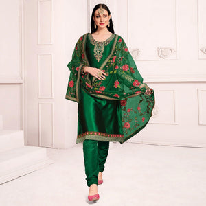 green-embroidered-embellished-satin-partywear-suit-139936