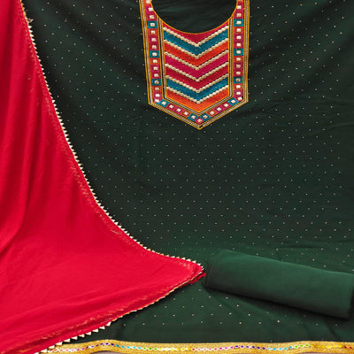 green-embroidered-chanderi-dress-material-144931