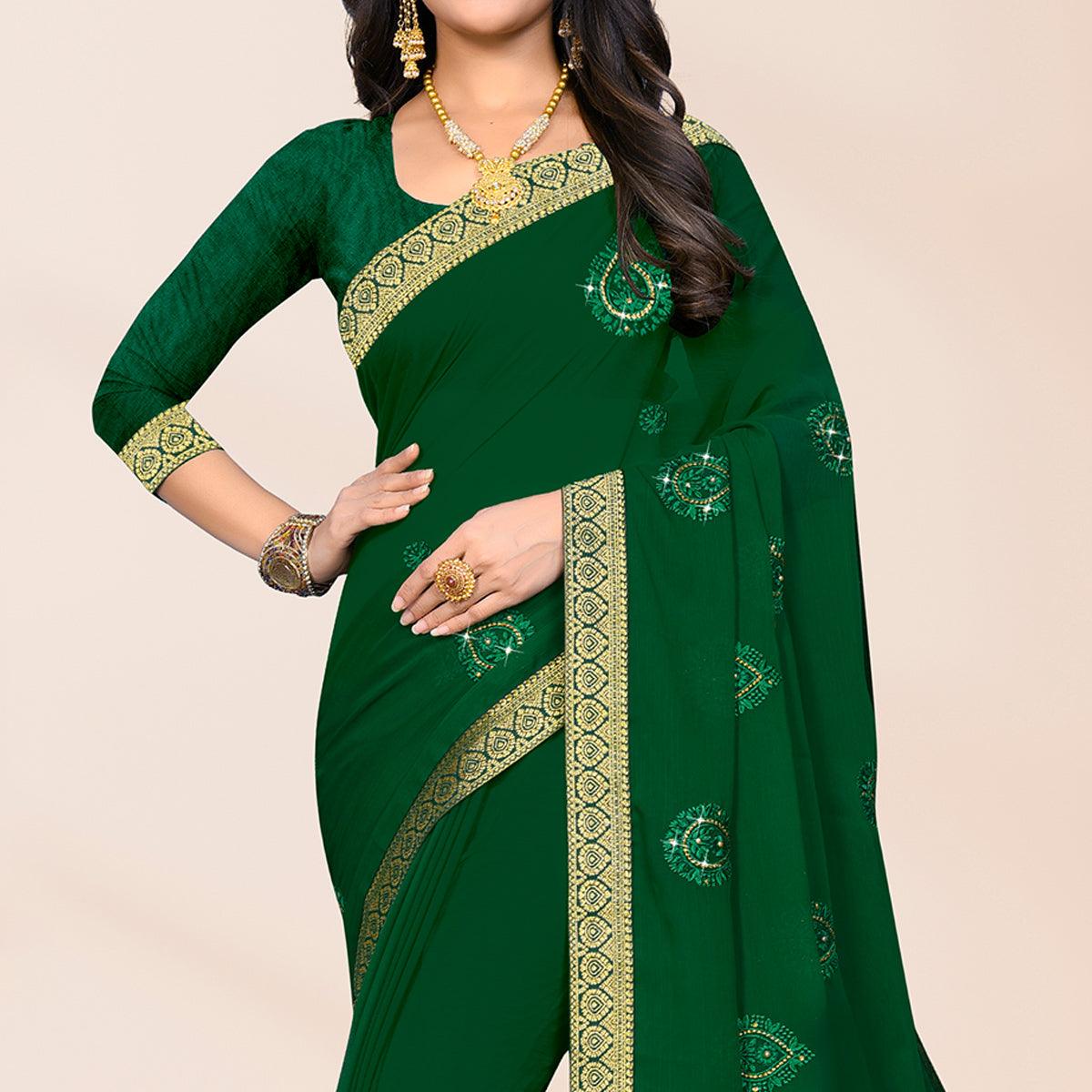 green-embroidered-chiffon-saree-1