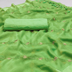 green-embroidered-chiffon-saree-145515