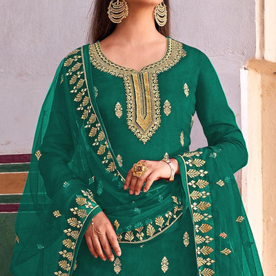 green-embroidered-dola-silk-palazzo-suit