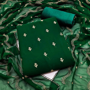 green-embroidered-georgette-dress-material-144088