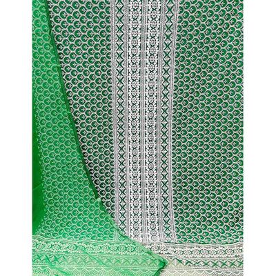 green-embroidered-georgette-dress-material-1