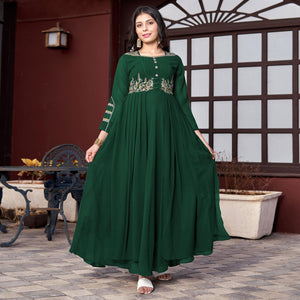 green-embroidered-georgette-gown