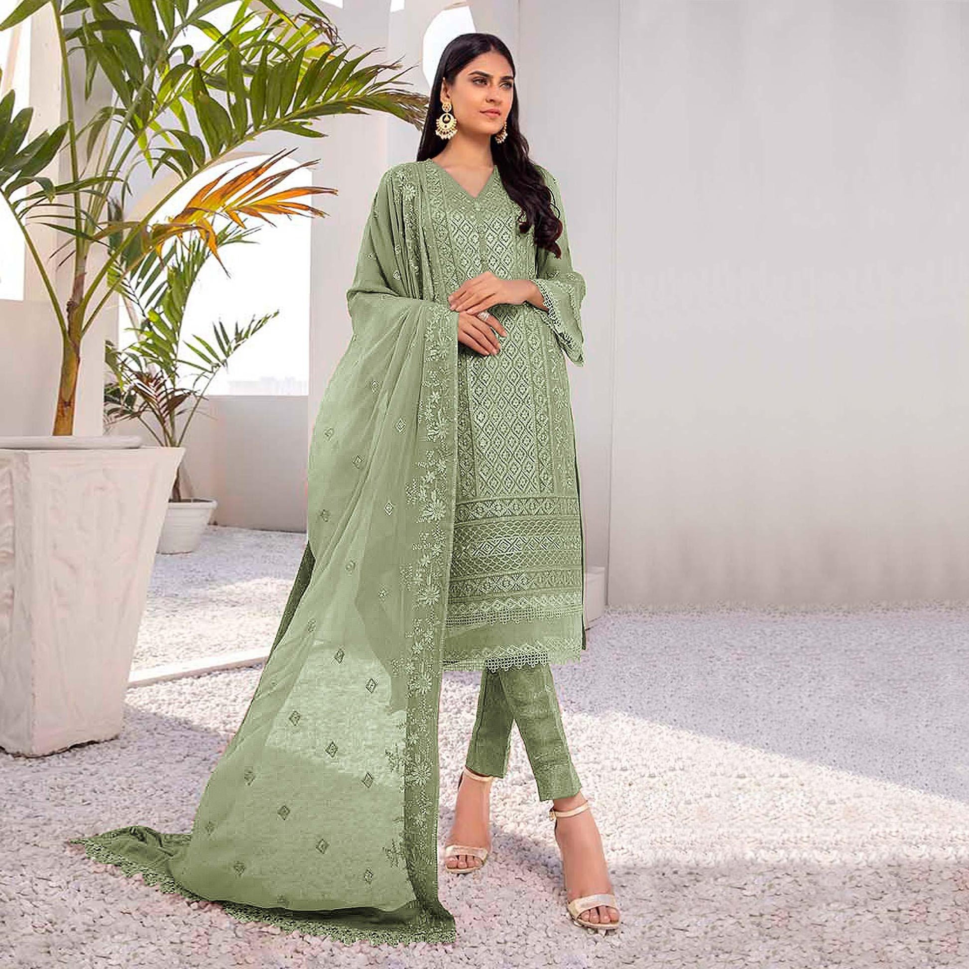 green-embroidered-georgette-pakistani-suit-145083