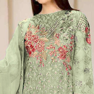 green-embroidered-georgette-pakistani-suit-145102