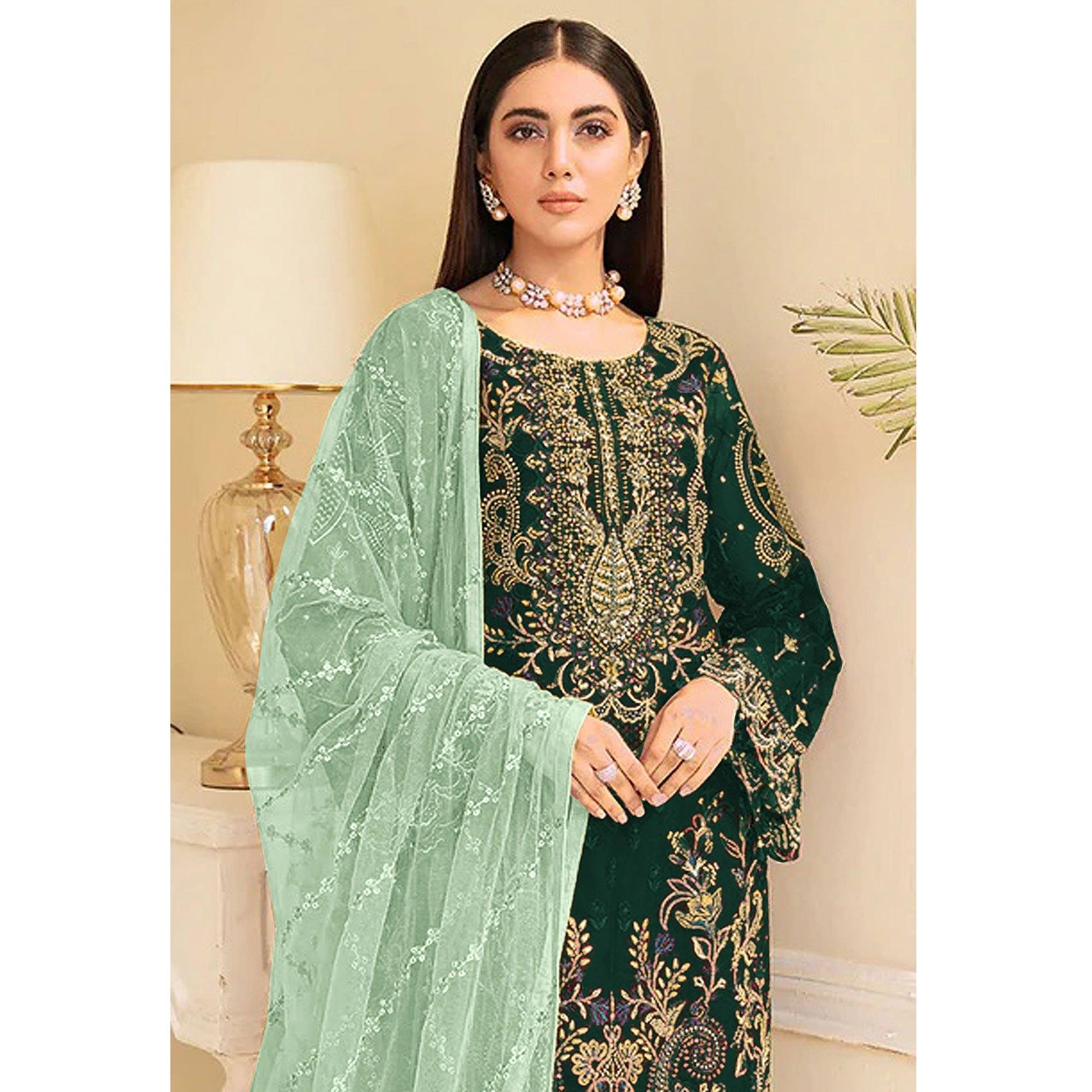 green-embroidered-georgette-pakistani-suit-1