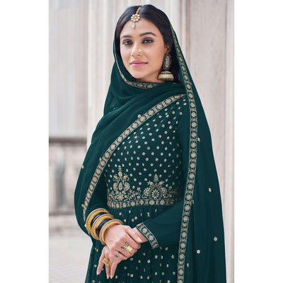 green-embroidered-georgette-palazzo-suit