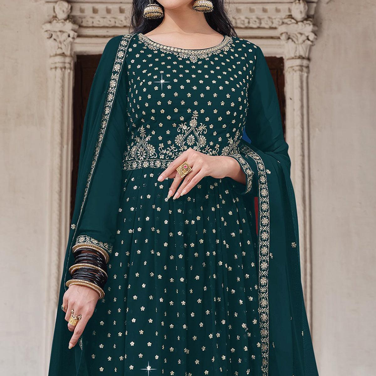 green-embroidered-georgette-palazzo-suit