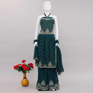 green-embroidered-georgette-palazzo-suit