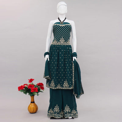 green-embroidered-georgette-palazzo-suit